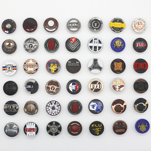 Nút Bấm Tức Thì Có Thể Tháo Rời Không May Thay Thế Bộ Nút Kim Loại May Mặc 17Mm Sang Trọng Màu Tùy Chỉnh - Product Image 1