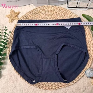 7811 #   กางเกงชั้นในทรงบอยชอร์ตเอวสูงสำหรับผู้หญิง ผ้าสแปนเด็กซ์/คอตตอน ป้องกันแบคทีเรีย เป็นมิตรกับสิ่งแวดล้อม ไร้ตะเข็บ ระบายอากาศ แห้งเร็ว ใส่ได้ทุกวัน - Product Image 3