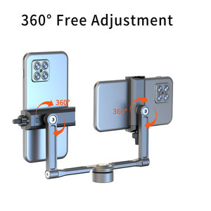 Tripod đứng vlogging Kit điện thoại thông minh vlog người mới bắt đầu điện thoại thông minh Điện thoại video kit giá ba chân tay miễn phí <span class=keywords><strong>Blog</strong></span> máy ảnh du lịch video kit - Product Image 3