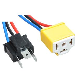 1,6 м H4 фары 2 налобный фонарь Реле Жгут проводов автомобильные лампочки разъем для авто фары - Product Image 2