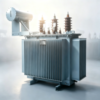 Transformateur de distribution triphasé immergé dans l'huile CE EAC ISO UL S11 125KVA 50/60Hz 6.3kV 10kV