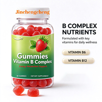 Gummies de Vitamine B Complexe Marque Blanche OEM – Soutien Énergétique, Soulagement du Stress, Supplément B12, B6, Biotine – Bonbons à Croquer pour le Système Immunitaire