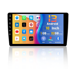 أندرويد 2 + 32 جيجابايت <span class=keywords><strong>4</strong></span> + 64 جيجابايت دين سيارة GPS ستيريو 7 "9" 10 "راديو FM لاسلكي CarPlay EU/الولايات المتحدة/United Kingdom play - Product Image 1