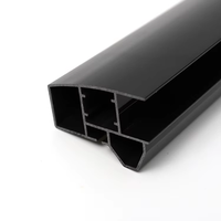 Profilé en PVC extrudé sur mesure pour rails coulissants de fenêtres, portes, cuisines, hôpitaux, salles de bain - Durable et écologique