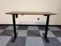 Bureau à moteur unique électrique automatique debout hauteur réglable table de bureau cadre