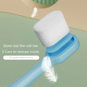 Brosse à <span class=keywords><strong>dents</strong></span> manuelle pour enfants de 3 à 12 ans avec poils en nylon doux et manche en PP pour la protection dentaire à domicile - Product Image 3