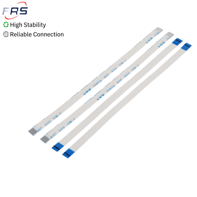 OEM Custom Awm 20706 105C 60V Vw-1 2-core 10P FFC Ribbon Cable for Electronic Applications