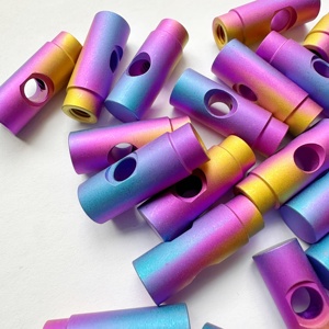 Tuerca <span class=keywords><strong>de</strong></span> Tija <span class=keywords><strong>de</strong></span> Sillín <span class=keywords><strong>de</strong></span> Bicicleta M5 <span class=keywords><strong>de</strong></span> Titanio Gr.5 Ti-6Al-4V Mecanizada por CNC con Cabeza Hexagonal y Barril Cilíndrico para Tija <span class=keywords><strong>de</strong></span> Sillín <span class=keywords><strong>de</strong></span> Bicicleta - Product Image 6