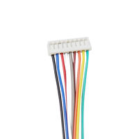 Rangkaian Kabel Wire Harness 2 3 4 5 10 Pin Konektor Pigtail Kabel ke Papan Sudut Kanan Kustom Pabrik Grosir