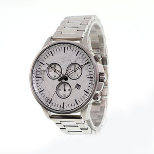 Montre de luxe <span class=keywords><strong>Chrono</strong></span> en acier inoxydable pour hommes, Oem, vente en gros, cadran personnalisé, Logo, nouvelle collection - Product Image 6