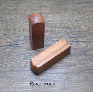 Porte-clés en bois portable avec logo personnalisé imprimé UV, tampon nominatif pour la rentrée scolaire - Product Image 5