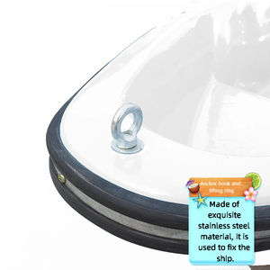 Bote de Pesca Estable de Fibra de Vidrio Rígida, de Doble Capa, Reforzado, para 4 Personas - Product Image 2