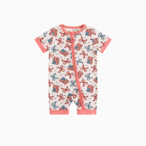 Conjuntos <span class=keywords><strong>de</strong></span> Ropa para Bebé Recién Nacido Miozing para el <span class=keywords><strong>Día</strong></span> <span class=keywords><strong>de</strong></span> la Independencia, <span class=keywords><strong>de</strong></span> 0 a 3 Meses para Niñas, Productos <span class=keywords><strong>de</strong></span> Bambú Elásticos <span class=keywords><strong>en</strong></span> 4 Direcciones, <span class=keywords><strong>en</strong></span> Stock - Product Image 2