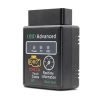 Escáner de Diagnóstico OBD2 Universal para Automóvil ELM327 Bluetooth V1.5 con Chip PIC18F25K80 V02H2D, Negro, 9V-16V