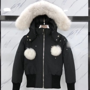Giacca Invernale Unisex con Cappuccio in Pile, Tecnica di Goffratura, Spessa, con Pelliccia, Fornitura Diretta dalla Fabbrica - Product Image 1