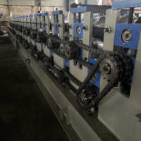 Machine de formage à rouleaux entièrement automatique pour panneaux de toiture en acier galvanisé et tuiles émaillées, avec roulement et moteur 380V, garantie 1 an