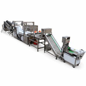 Equipo de Línea de Producción de Papas Fritas Semiautomático <span class=keywords><strong>Darin</strong></span>, Freidora para Lavado y Fritura de Papas, Transporte Continuo, 500 kg/h - Product Image 3