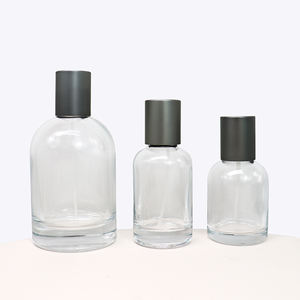 Botella de Perfume de Vidrio Transparente con Hombros Redondeados, Precio de Fábrica, Botella de Perfume Vacía con Atomizador, Botella Dispensadora de Cosméticos en Varios Tamaños - Product Image 5