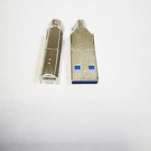 Connecteur mâle <span class=keywords><strong>USB</strong></span> 3.0 Type à <span class=keywords><strong>souder</strong></span>, <span class=keywords><strong>prise</strong></span> de charge 3 en 1, à monter soi-même, haute vitesse, 3.0 - Product Image 1