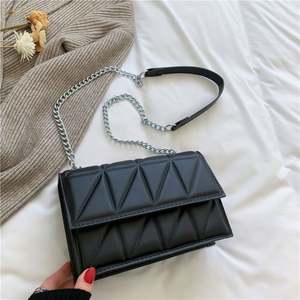 I-0361 New Fashion Women's Handbag Large Capacity <b>Crossbody</b> Shoulder <b>Bag</b> Lattice Pattern Designer Square <b>Bags</b> - Product Image 3