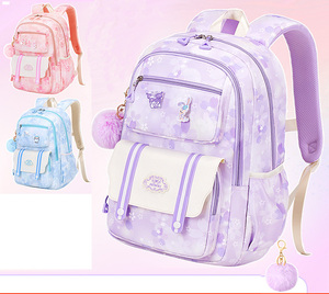 <span class=keywords><strong>Zaino</strong></span> <span class=keywords><strong>per</strong></span> Studenti delle Scuole Medie 2026, Design Carino con Coniglietto, Antifurto, Impermeabile, in Nylon, <span class=keywords><strong>per</strong></span> Uso Quotidiano - Product Image 2