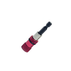 Yunbei Yb Extended Drill Connector 300mm 1/4 Inch Magnetic Hex <b>Socket</b> Red Finish - Product Image 4