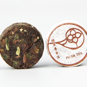 Thé Pu'er Ripe Arbor Tree 2003, aromatique et détoxifiant, pour hydrater les intestins, mini Tuocha - Product Image 2