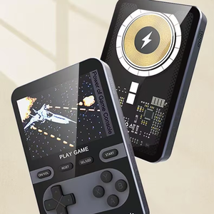 Không Dây Sạc 5000MAh 15W Nhanh Chóng Sạc Di Động Retro Chơi Game Ngân Hàng Điện Cầm Tay Trò Chơi Giao Diện Điều Khiển Cho On-The-Go Giải Trí - Product Image 6