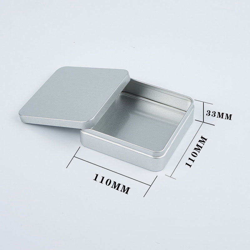 Argent 110x110x33mm (120 pièces/carton)