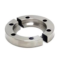 Pince de cloison SANTHAI SS304/316L KF KF16/25/40/50 pince fendue avec trous