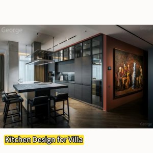 Vật liệu xây dựng cung cấp 3D kiến trúc nhà thiết kế biệt thự sang trọng biệt thự hiện đại một cửa Dịch vụ thiết kế nội thất - Product Image 3