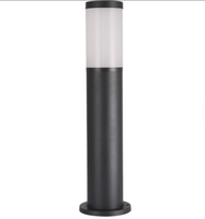 Lampe LED pour pilier de jardin 15W E27 Base Ampoule de remplacement pour l'extérieur de la pelouse Éclairage paysager Projecteur pour sentier Lampe de cour H800mm