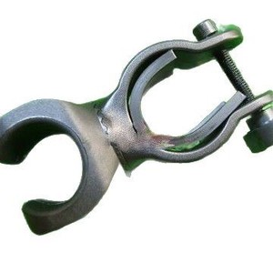 Adjustable Metal Bicycle <b>Light</b> Mount Front <b>Light</b> <b>Clamp</b> Cycling Accessory 360 Degree Rotation - Product Image 2