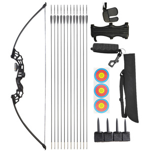 Arco Recurvo de Caza <span class=keywords><strong>M122</strong></span>, Juego de Arco de 30LBS, 40LBS, 50LBS, Deportes de Tiro al Aire Libre, Venta al por Mayor en China - Product Image 1