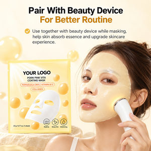 Masque Facial Hydratant et Liftant à la Formule ADN de Saumon PDRN et Vitamines pour Peaux Sèches – Compatible Appareils de Beauté – Meilleures Ventes - Product Image 5