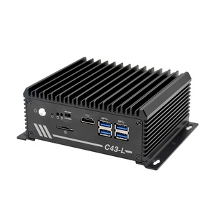XLW 无风扇嵌入式计算机 Intel Celeron J1900 DDR4 M.<span class=keywords><strong>2</strong></span> SSD <span class=keywords><strong>2</strong></span>进<span class=keywords><strong>2</strong></span>出 GPIO SIM WIFI RS232 COM 4 RJ45 LAN - Product Image 5