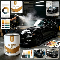 Vernis mat 2K à deux composants, spray anti-UV, peinture automobile longue durée pour la modification et la retouche des voitures de luxe