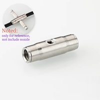Raccord rapide ChenMei CM238 en laiton pour machine à brumisation / Couplage rapide à verrouillage rapide 3/8" pour système de brumisation agricole