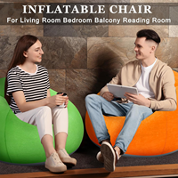 Fauteuils gonflables, canapé gonflable avec pompe à air électrique, canapé gonflable pliable et portable, canapé paresseux