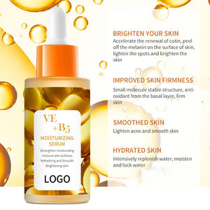 Nuova etichetta privata collagene organico vitamina E + B5 capsule siero antirughe siero viso vitamina E - Product Image 4