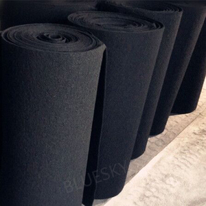 مخصصة لتنقية الهواء HEPA تصفية لفة وسائل الاعلام فلتر الهواء المواد المنشط الكربون ورقة مرشحة شبكة الألياف ورق زجاجي - Product Image 3