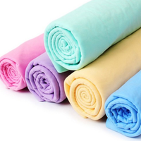 Serviette de nettoyage en PVA multi-usages absorbante, séchage rapide, sans peluches, pour voiture, cuisine, animaux domestiques et bain - Vente en gros