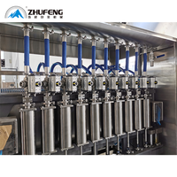 Machine de remplissage automatique d'huile comestible 1L-5L pour le tambour et le seau de seau de baril de gallon
