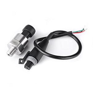 Capteur de pression Walfront 100 Psi en acier inoxydable 316 1/8 NPT pour huile, carburant, air, eau - Product Image 1