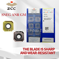 Plaquettes de fraisage ZCC améliorées en carbure SNEG YBD152 SNEG 1506ANR GM, outils de coupe CNC, produit de qualité