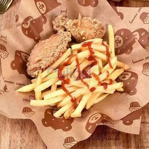 Hojas de Papel Encerado para Alimentos Personalizadas con Logotipo, Papel para Envolver Hamburguesas, Pizza y Sándwiches, Papel de Envolver Recubierto - Product Image 2