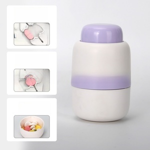Portable 2-in-1 Pill <b>Box</b> with Cutter for Cutting <b>Small</b> or Large Pills in Half & Quarter Travel Pill Organizer case - Product Image 5
