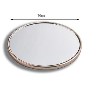 Creative Design Personalized Embossed Logo Custom Decorative Single Side Metal <b>Mirror</b> - Product Image 4