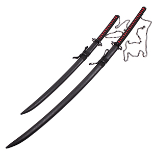 Espada Zanpakuto Japonesa de Ichigo Kurosaki, <span class=keywords><strong>Tres</strong></span> Generaciones, Zhanyue Crescent, Accesorios de Disfraces, Espada de Anime - Product Image 5