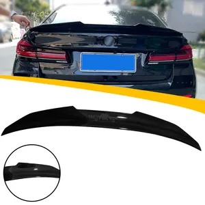 New Arrivals Hot Selling ABS Plastic Carbon Fiber PSM Rear Trunk Spoiler For BMW 5 Series G30 530i 540i F90 M5 2018 2019 2020